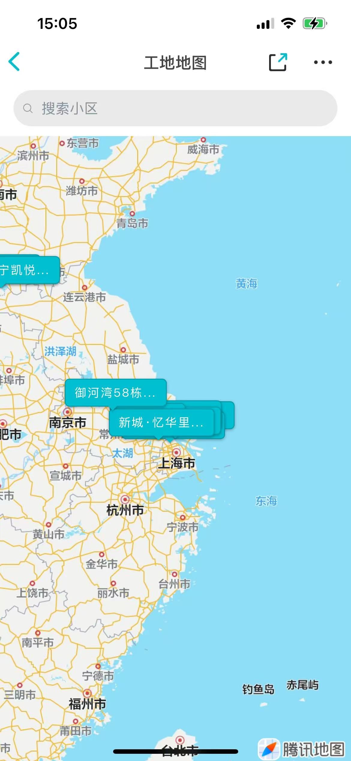 工地地图——谈单签单，提高效率！